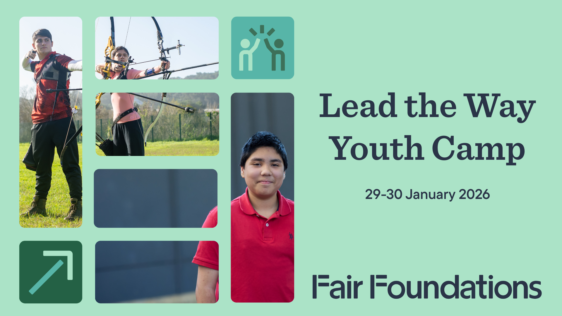 Fair Foundations Lead The Way Youth Camp cover image. 29-30 January 2026